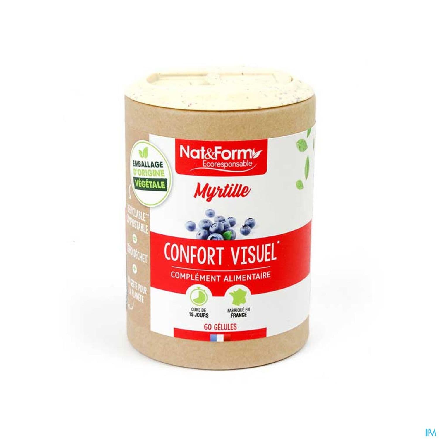 Nat Et Form Ecoresponsable Myrtille Gelule 60 — Grande Pharmacie de la Station - Apothical