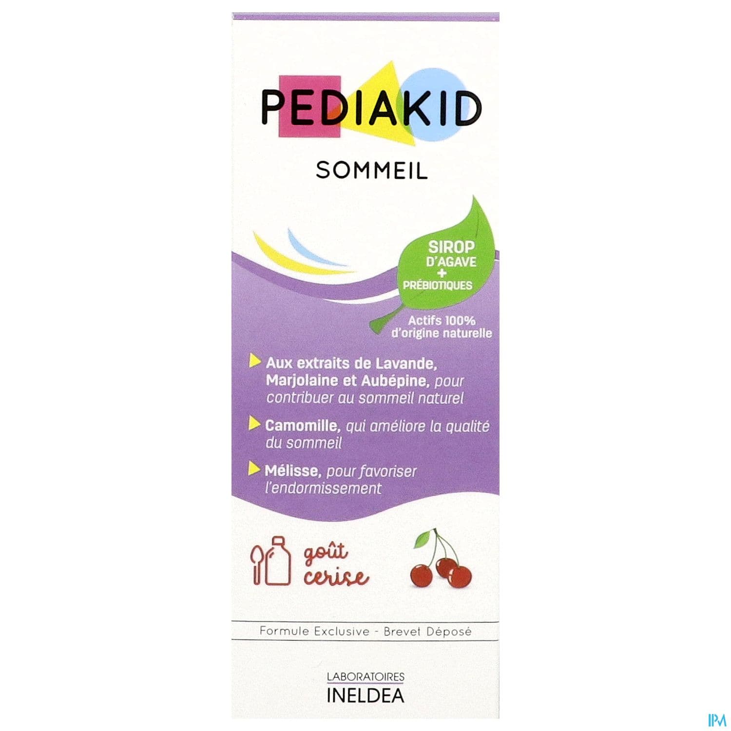 PEDIAKID SOMMEIL SP CERISE FL/125ML