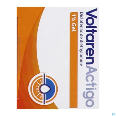 VOLTARENACTIGO 1% GEL TUB 100G