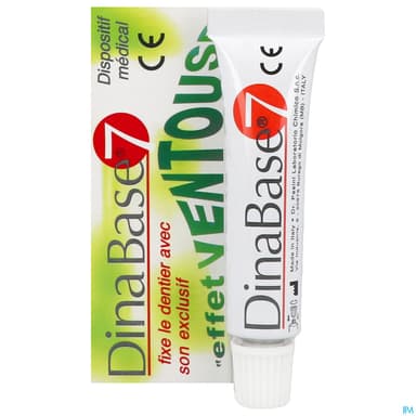 Dinabase 7 Gel Adhesif Pour Appareil Dentaire 20g