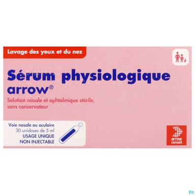 ARROW SERUM PHYSIO 5ML UNIDOSE 30