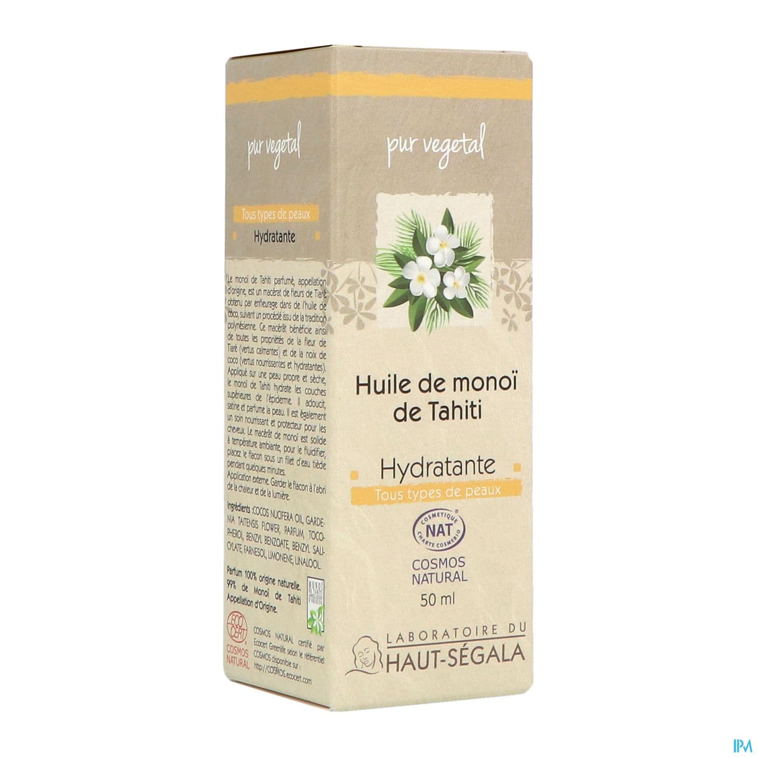 HAUT-SEGALA HLE MONOI TAHITI 50ML