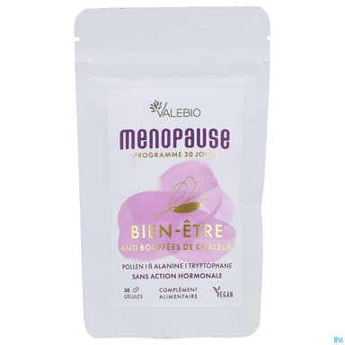 Valebio Complexe Menopause Bien Etre Gelule 30
