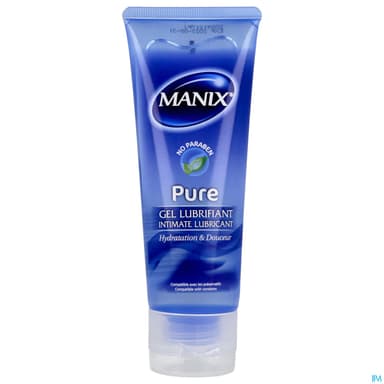 MANIX GEL LUBRIF PURE 80 ML