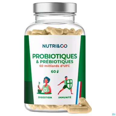 NUTRI&CO PROBIO GELULE 60