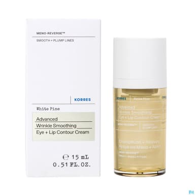 Korres Pin Blanc Contour Des Yeux Et Levres 15ml