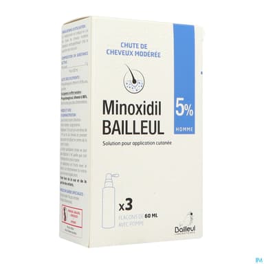 MINOXIDIL 5% BAILLEUL SOL EXT60ML3