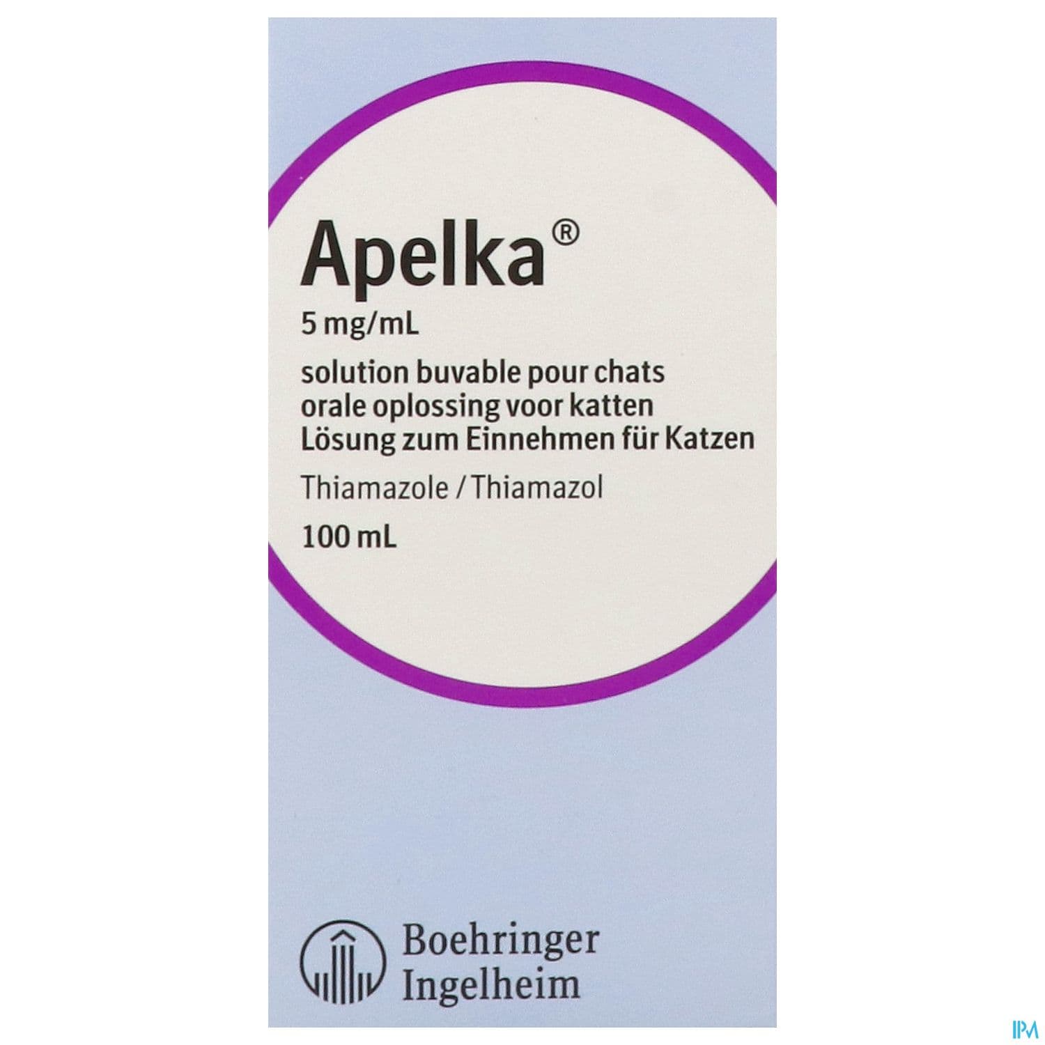 Apelka 5mg/ml Solution Buvable Chat 100ml + Sering
