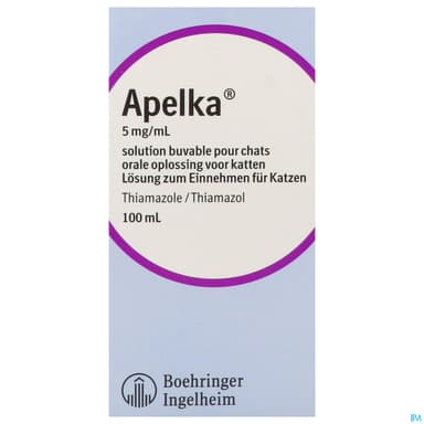 Apelka 5mg/ml Solution Buvable Chat 100ml + Sering