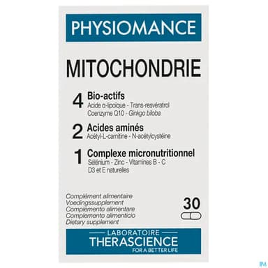 Therascience Physiomance Mitochondrie Gelule 30