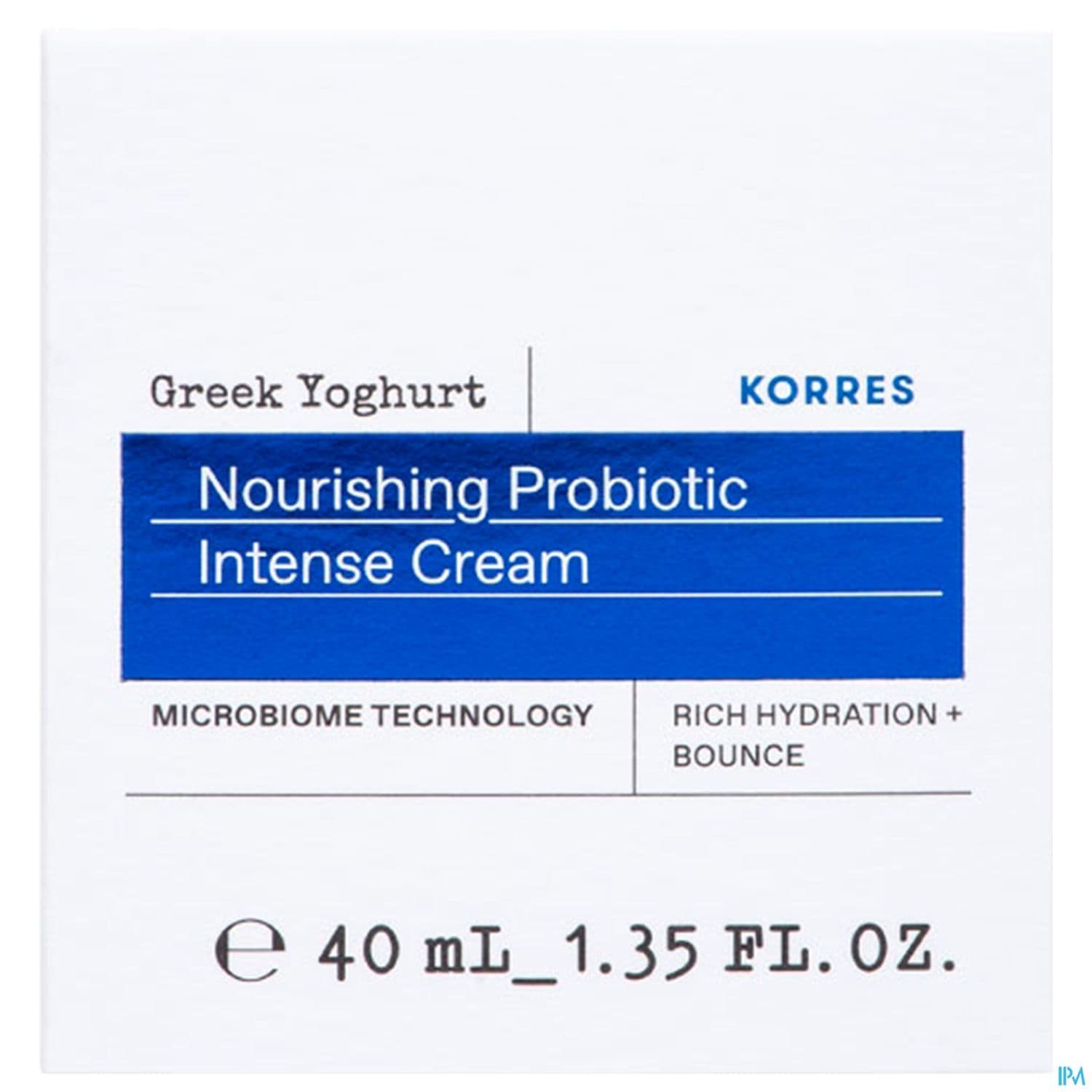 KORRES YAOURT CR INTENSE 40ML