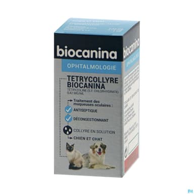 Tetrycollyre Chien Chat 10ml