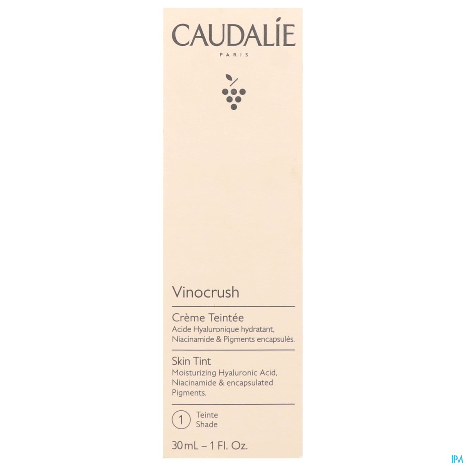 Caudalie Vinocrush Creme Teintee 1 30ml