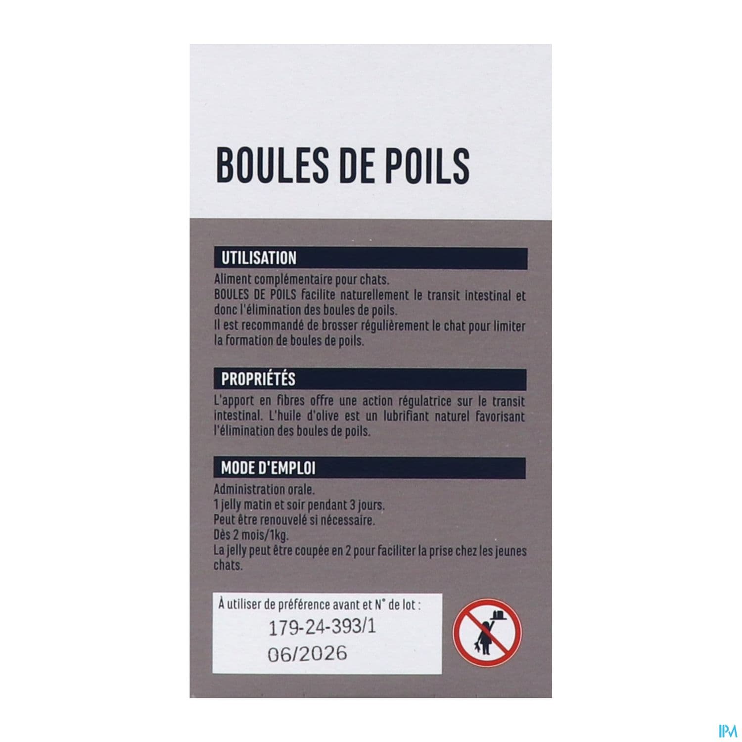 BIOCANINA BOUL POIL CHAT JELLIE 12