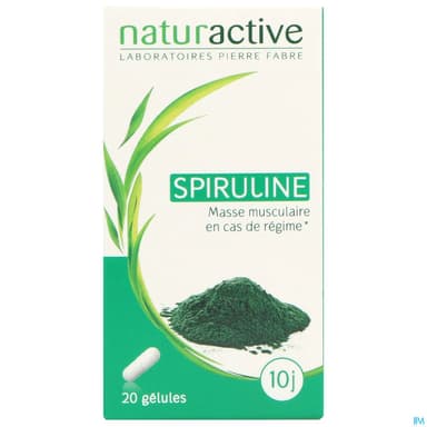 Naturactive Spiruline Gelule 20