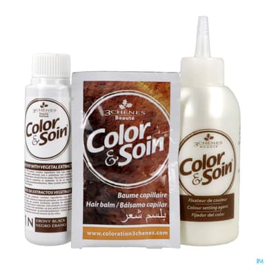 3 CHENES COLOR/SOIN NOIR EBENE 1N