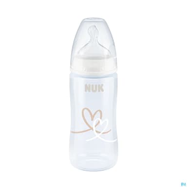 BIB NUK SIL0-6M FC+TC MIXTE 300ML