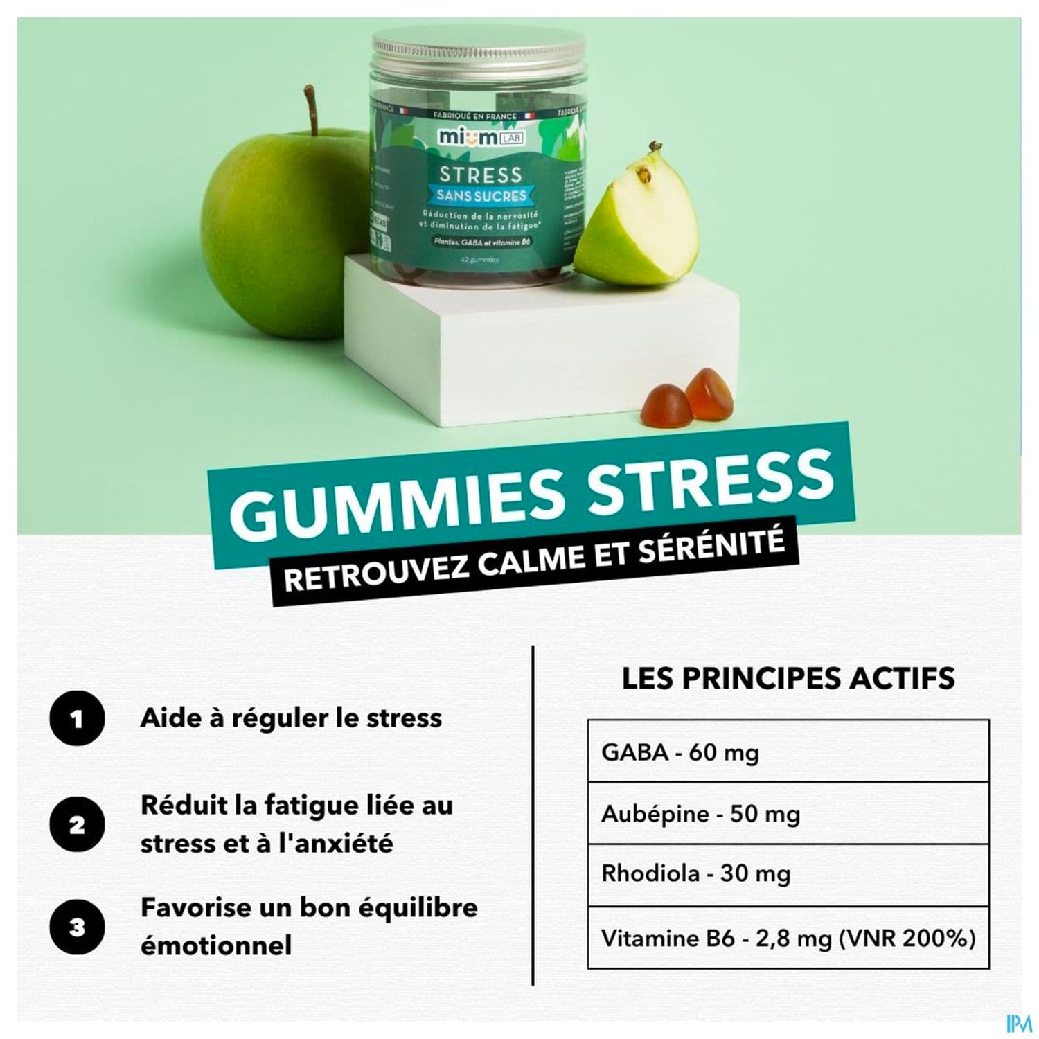 MIUMLAB S/SUC STRESS GUMMIE 42