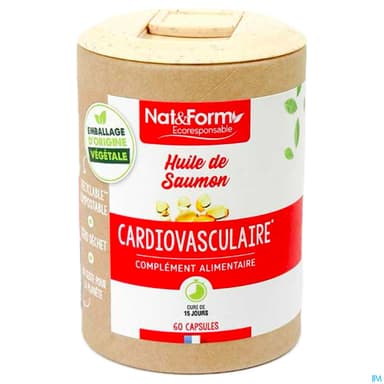 NAT&FORM ECO SAUMON CAPS60