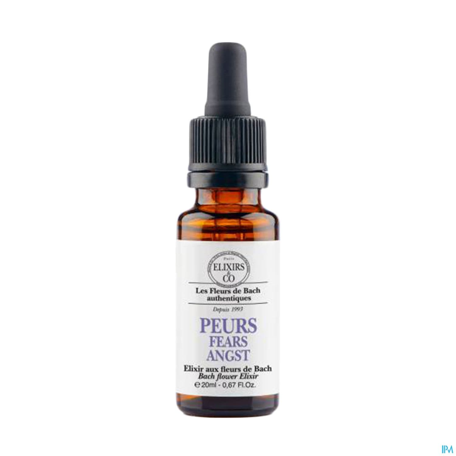 Elixirs Co Les Fleurs De Bach Peurs Bio Gouttes 20ml