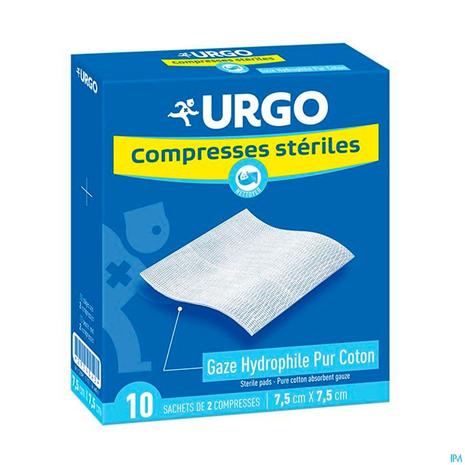 COMP ST URGO 7,5X7,5 SACH 2/10 — Pharmacie Normande