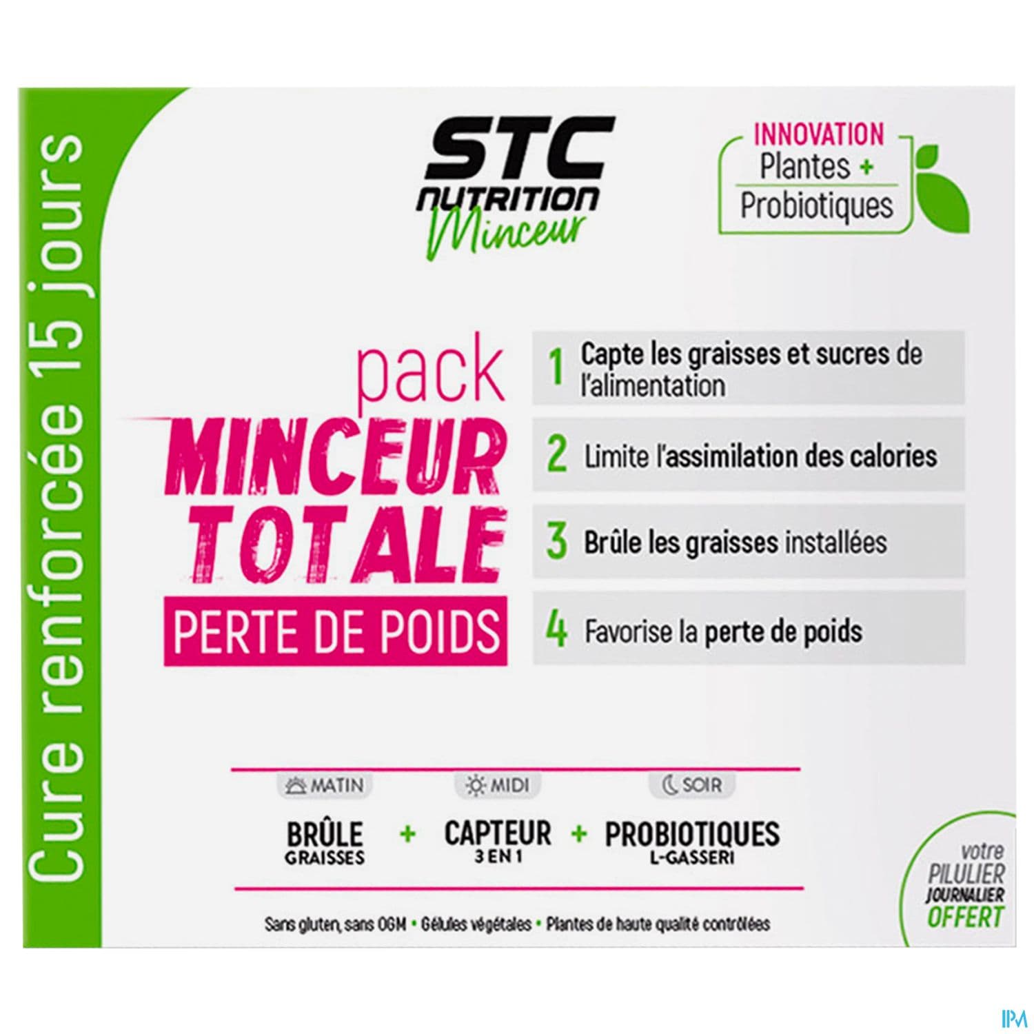 STC PACK MINCEUR TOTAL CURE 15J