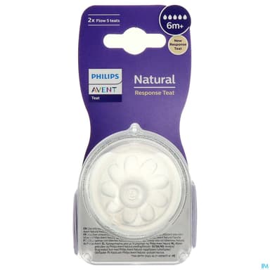 Avent Tetine Natural Response T5 X2