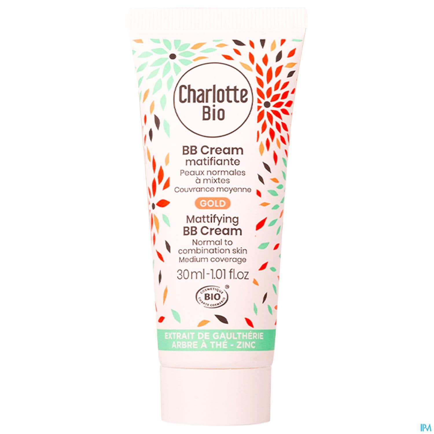 Charlotte Bio Bb Cream Matifiante Gold Peaux Mixtes 30ml