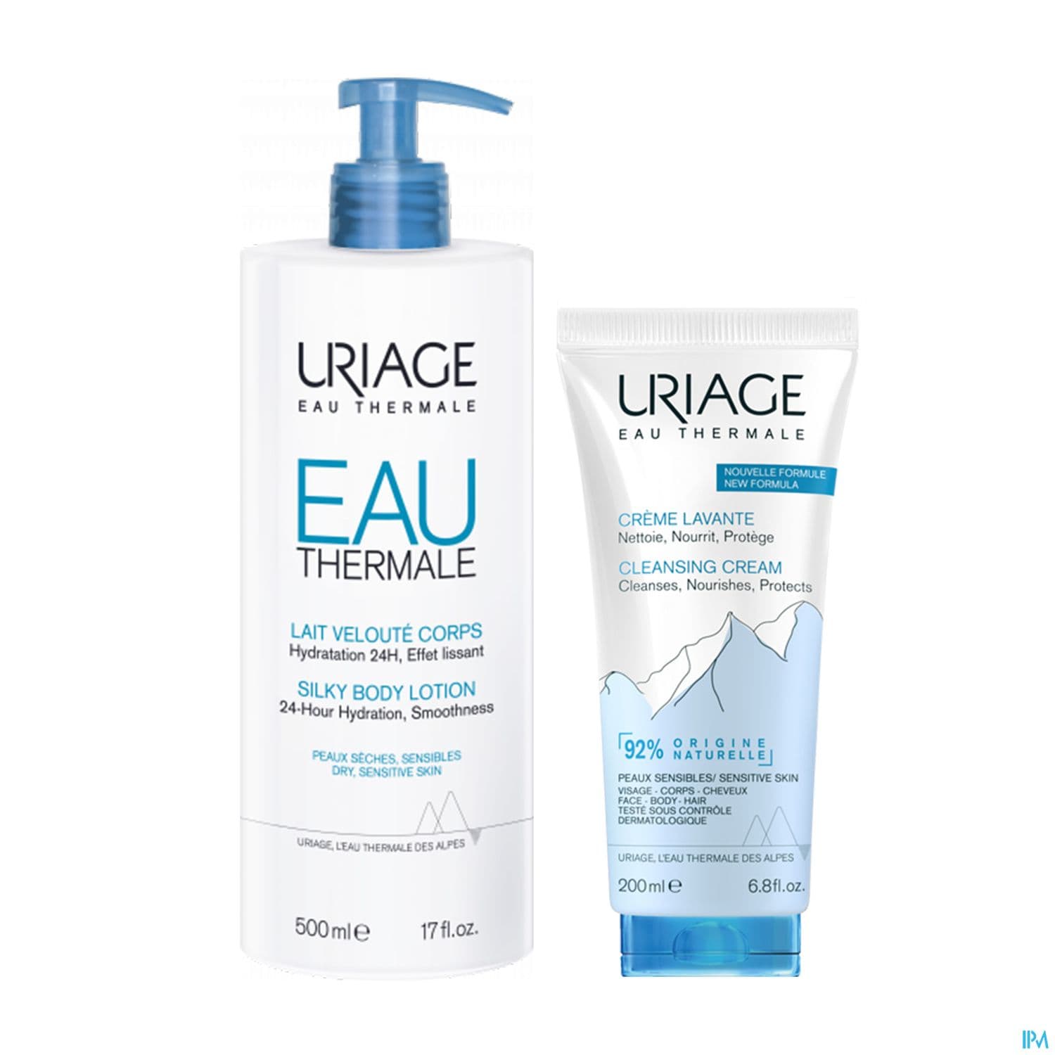 URIAGE EAU THERM LAIT VEL + CR LAV — Pharmacie du Grand Châtelet