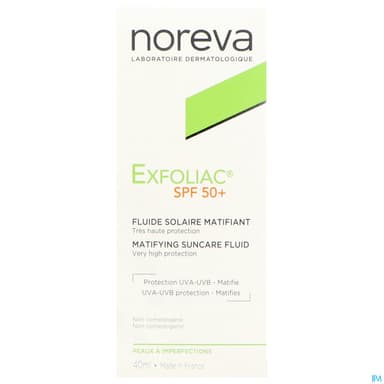 EXFOLIAC FLUID MATIF SPF50+ 40ML