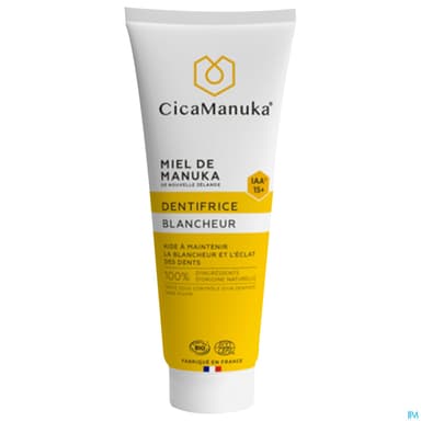 Cicamanuka Dentifrice Blancheur Au Miel De Manuka Iaa15+ 75ml