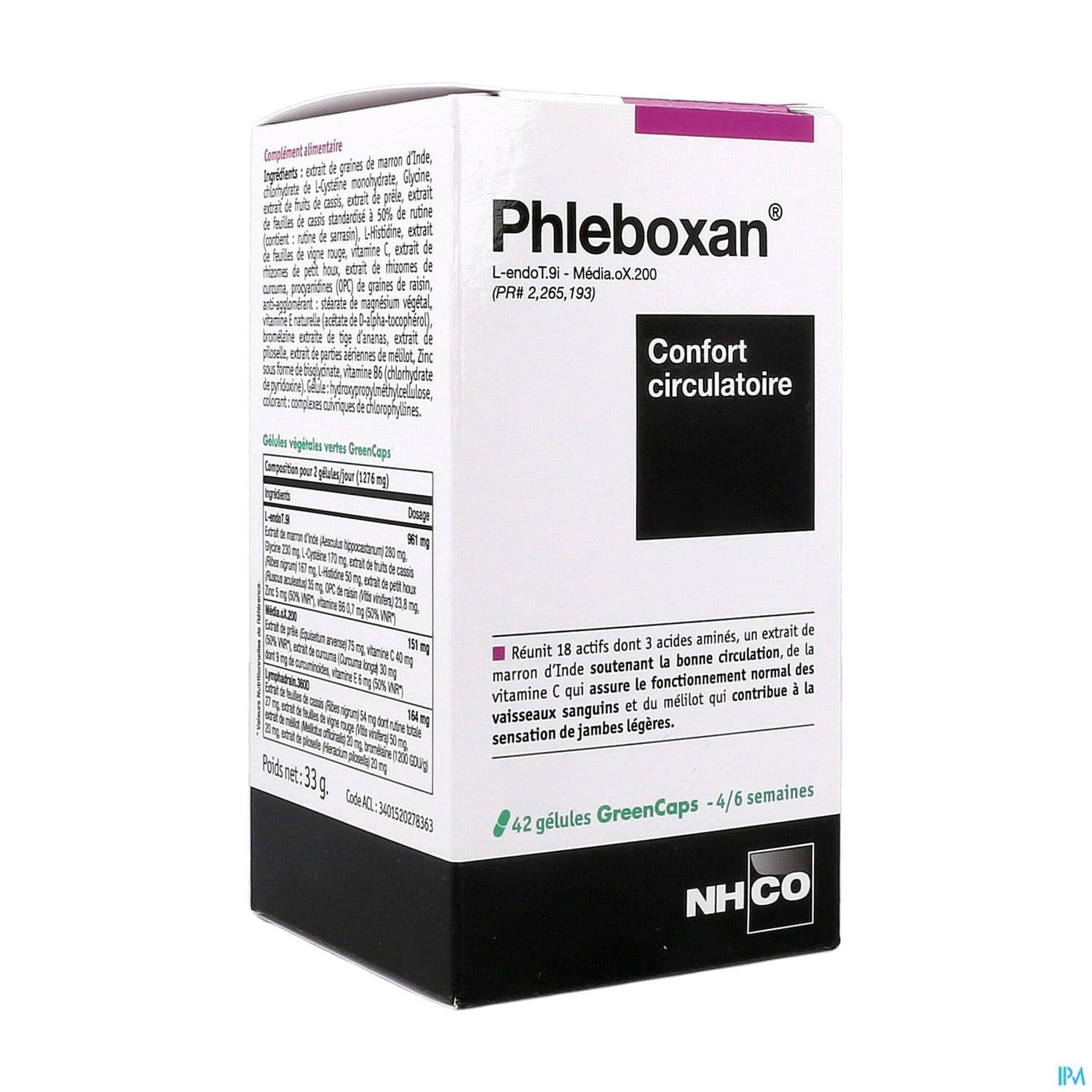NHCO PHLEBOXAN SYST VEINE GELUL42
