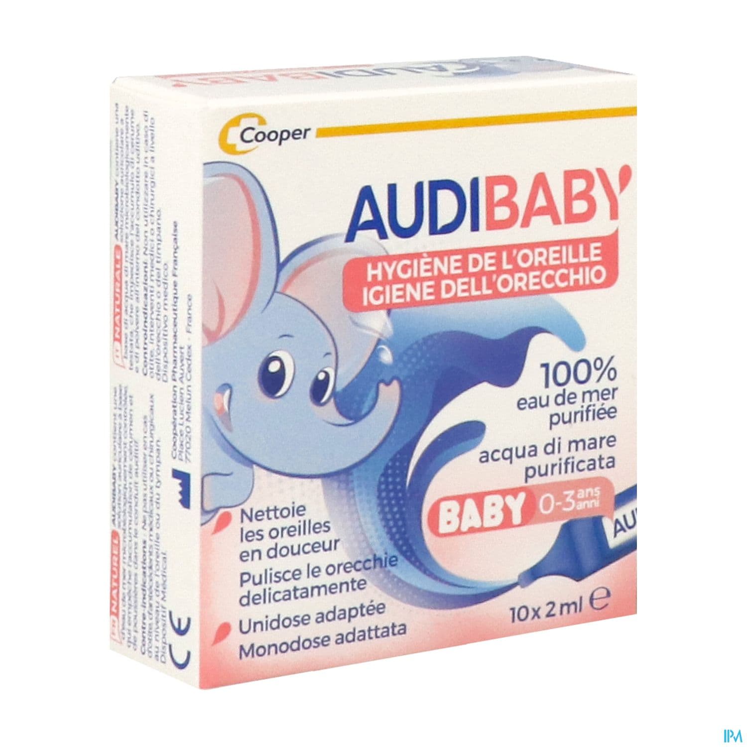 AUDIBABY SOL AURICULAIRE BB 2ML 10
