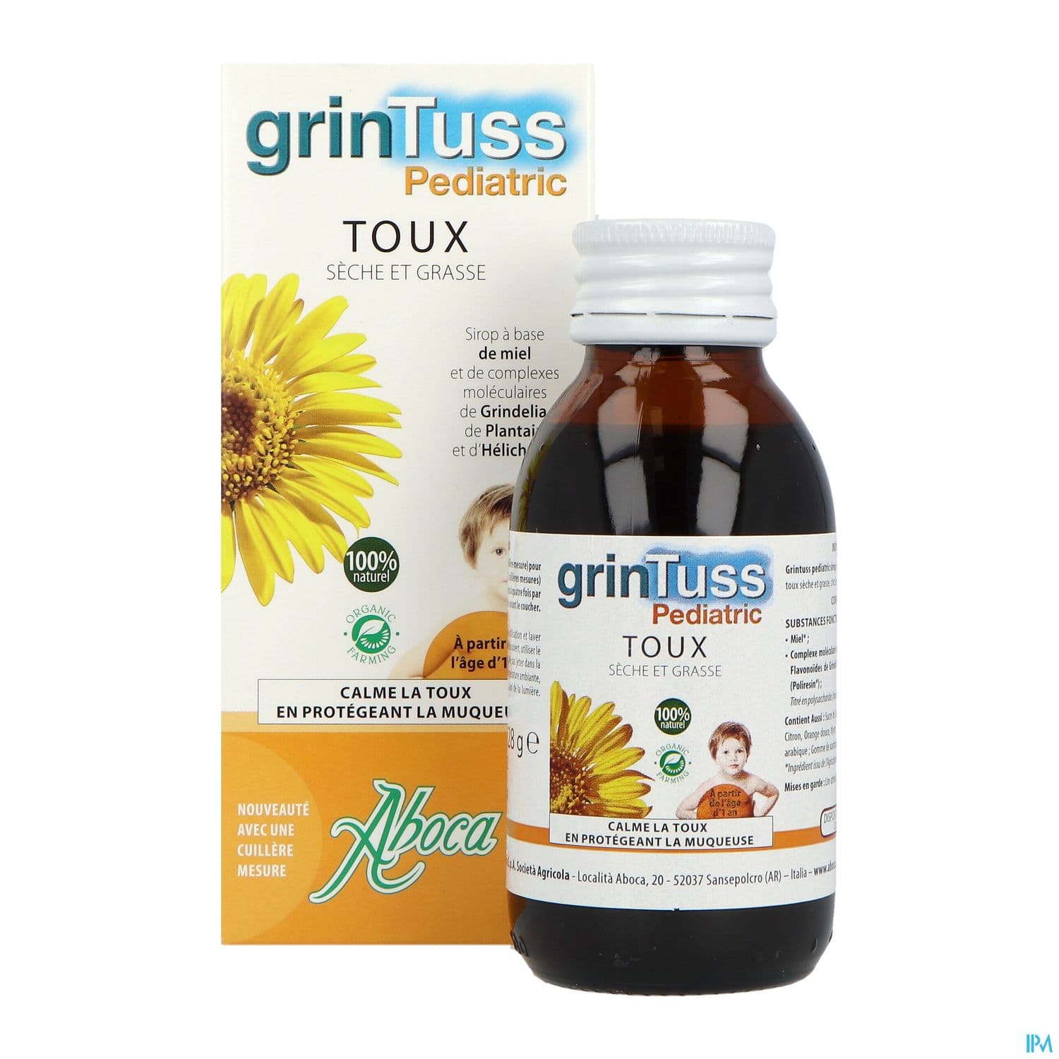 GRINTUSS TOUX SIROP PEDIATRIC 128G