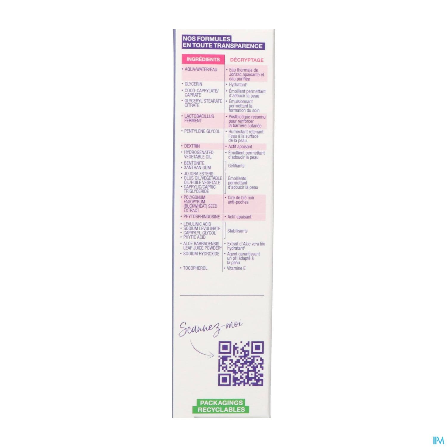 JONZAC REAC CONTROL YEUX PAUP 15ML