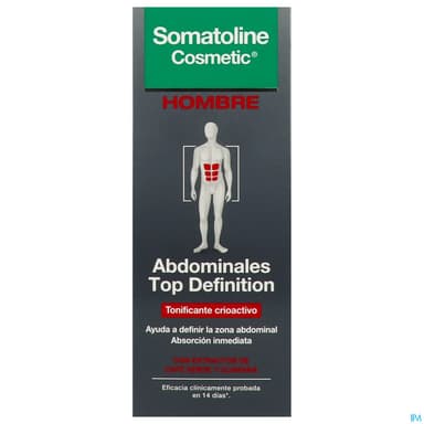 Somatoline Cosmetic Abdominaux Top Definition Homme 200ml