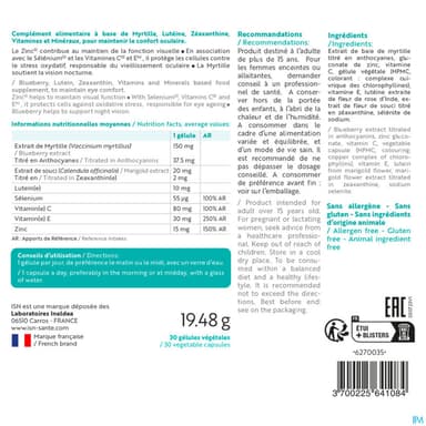 ISN VISIOTEINE GELUL VEGET 30