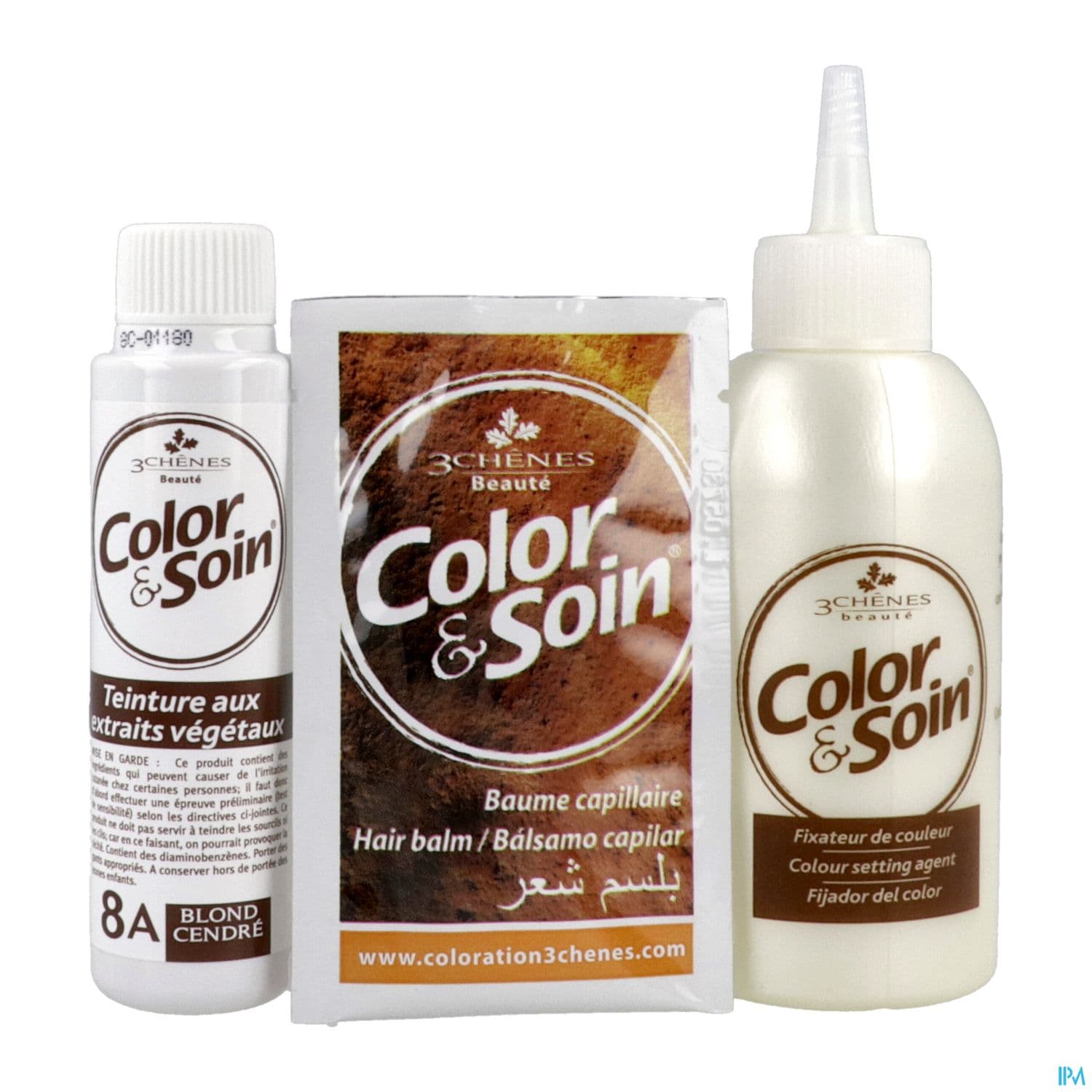 3 CHENES COLOR/SOIN BL CENDR 8A