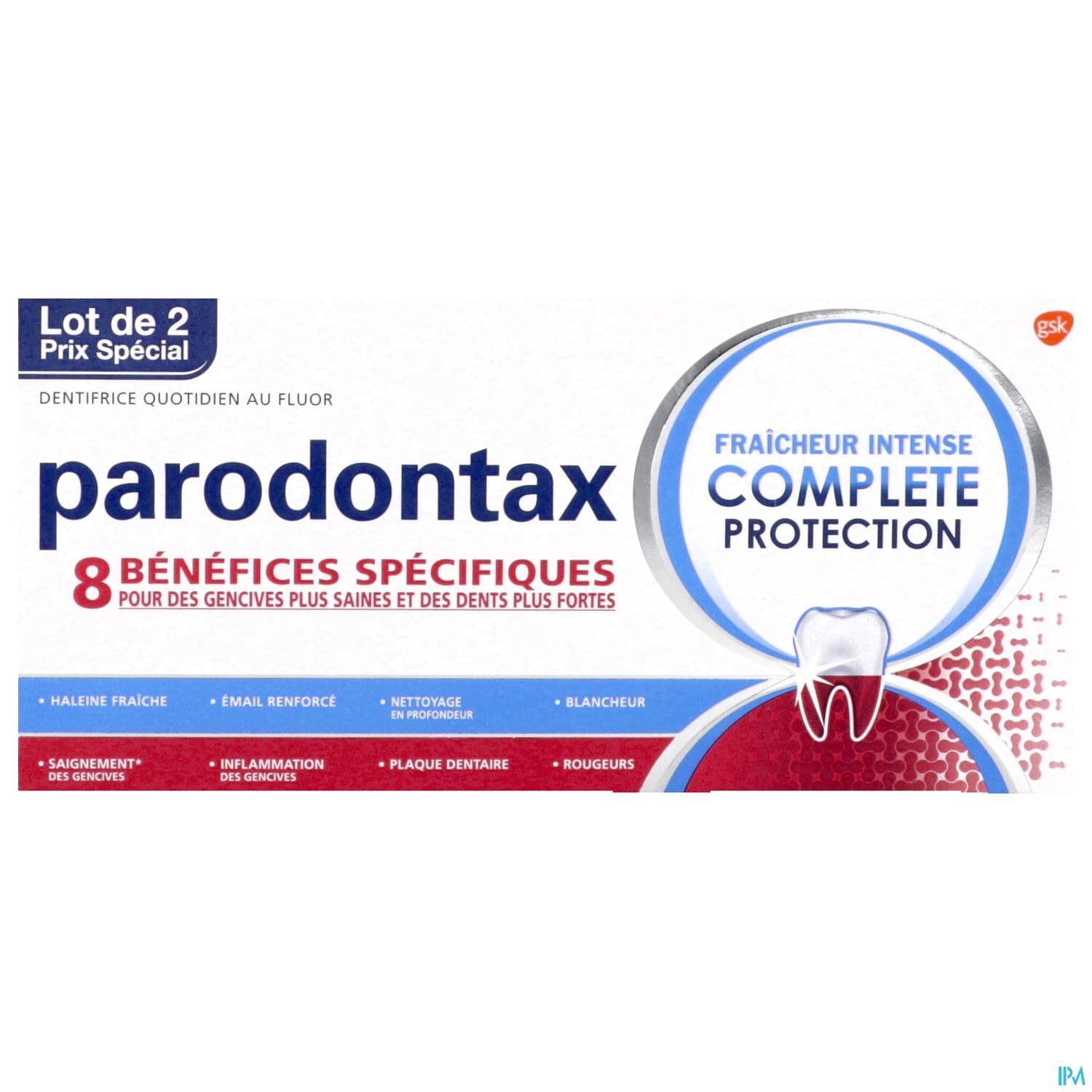 PARODONTAX DENT COMPLET PROT75MLX2