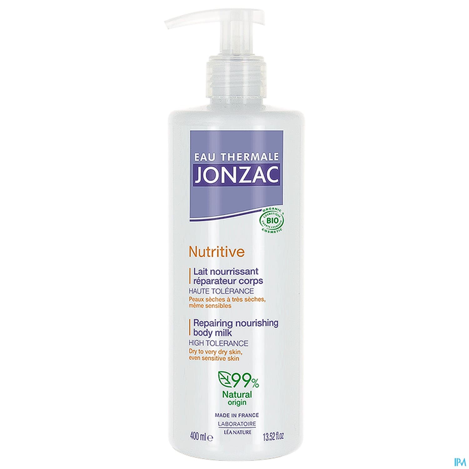 JONZAC NUTRITIVE LAIT NOUR/REP 400