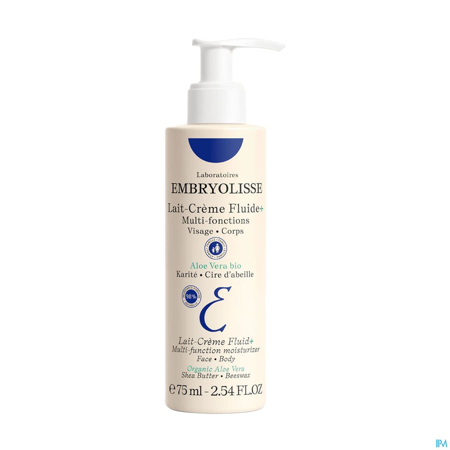 EMBRYOLISSE LAIT/CR FLUIDE+ 75ML