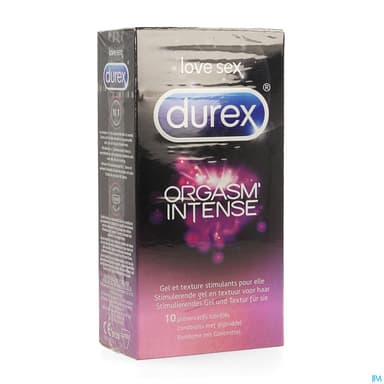 DUREX ORGASM'INT PRESERV B/10