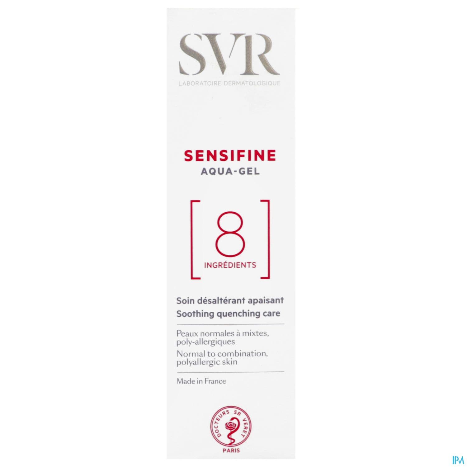 Svr Sensifine Aqua Gel Demaquillant 40ml