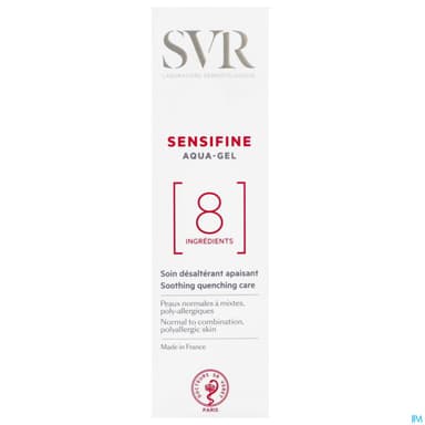 Svr Sensifine Aqua Gel Demaquillant 40ml