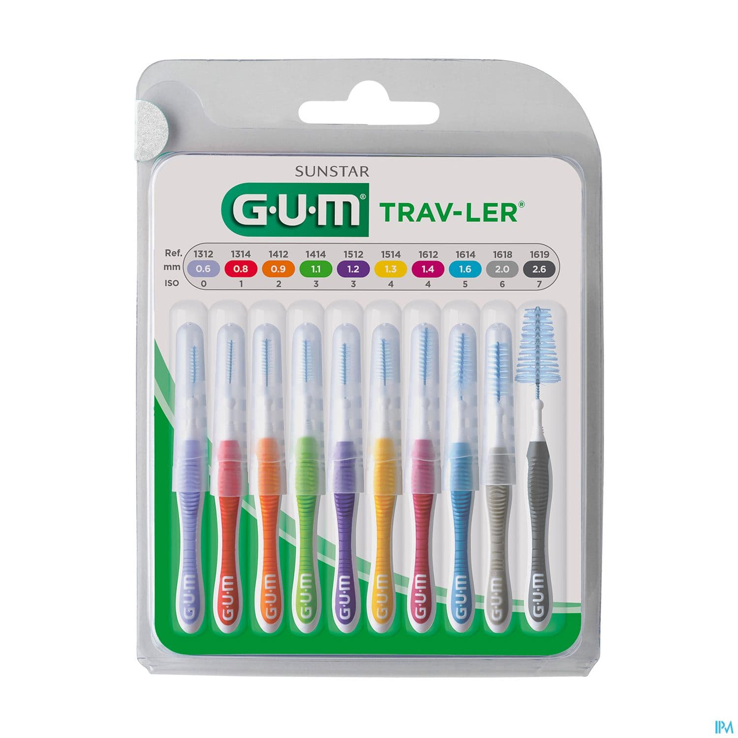 GUM TRAVLER BROSSET M/PACK 10 1699