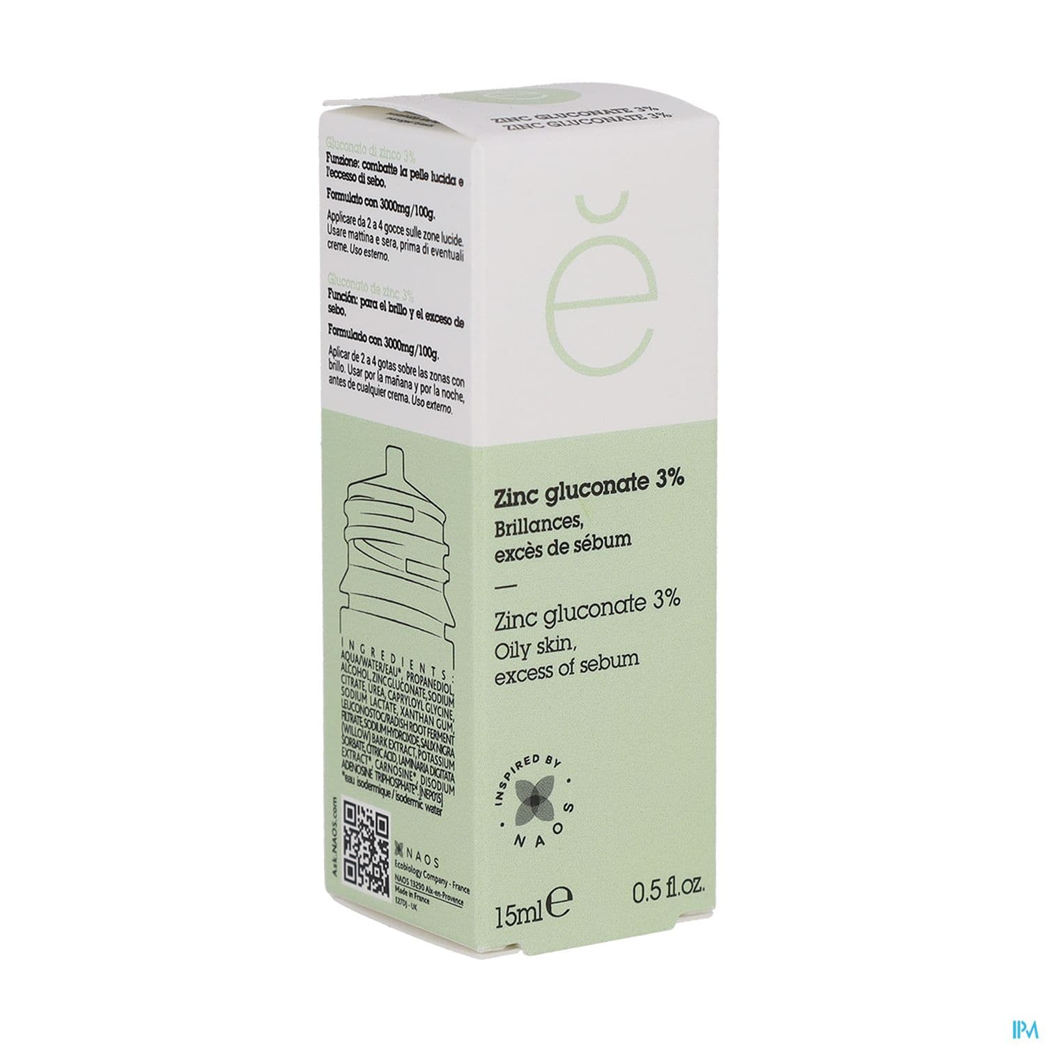 Etat Pur Zinc Gluconate 3% 15ml