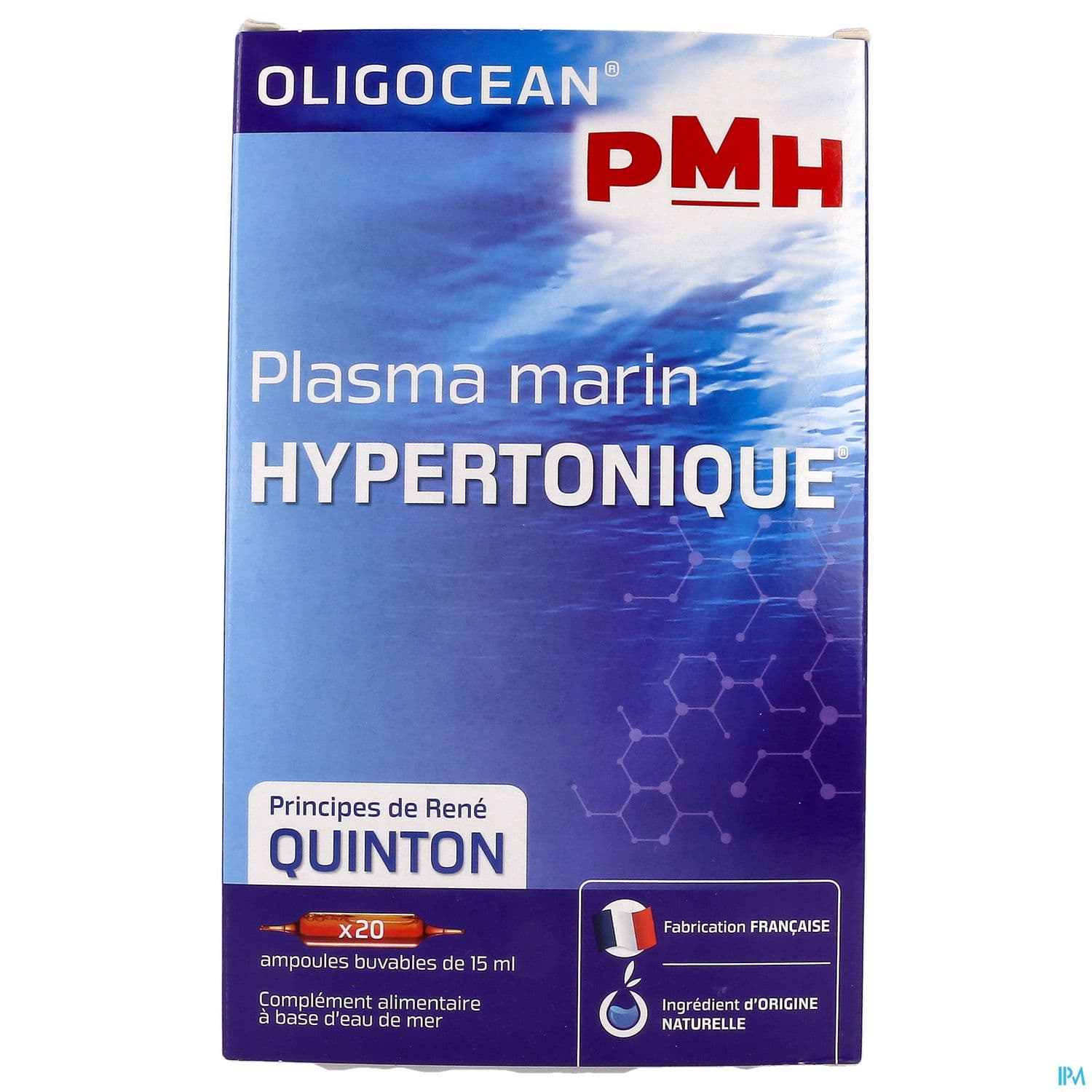Oligocean Pmh Plasma Marin Hypertonique Ampoule 15ml 20