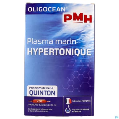 Oligocean Pmh Plasma Marin Hypertonique Ampoule 15ml 20