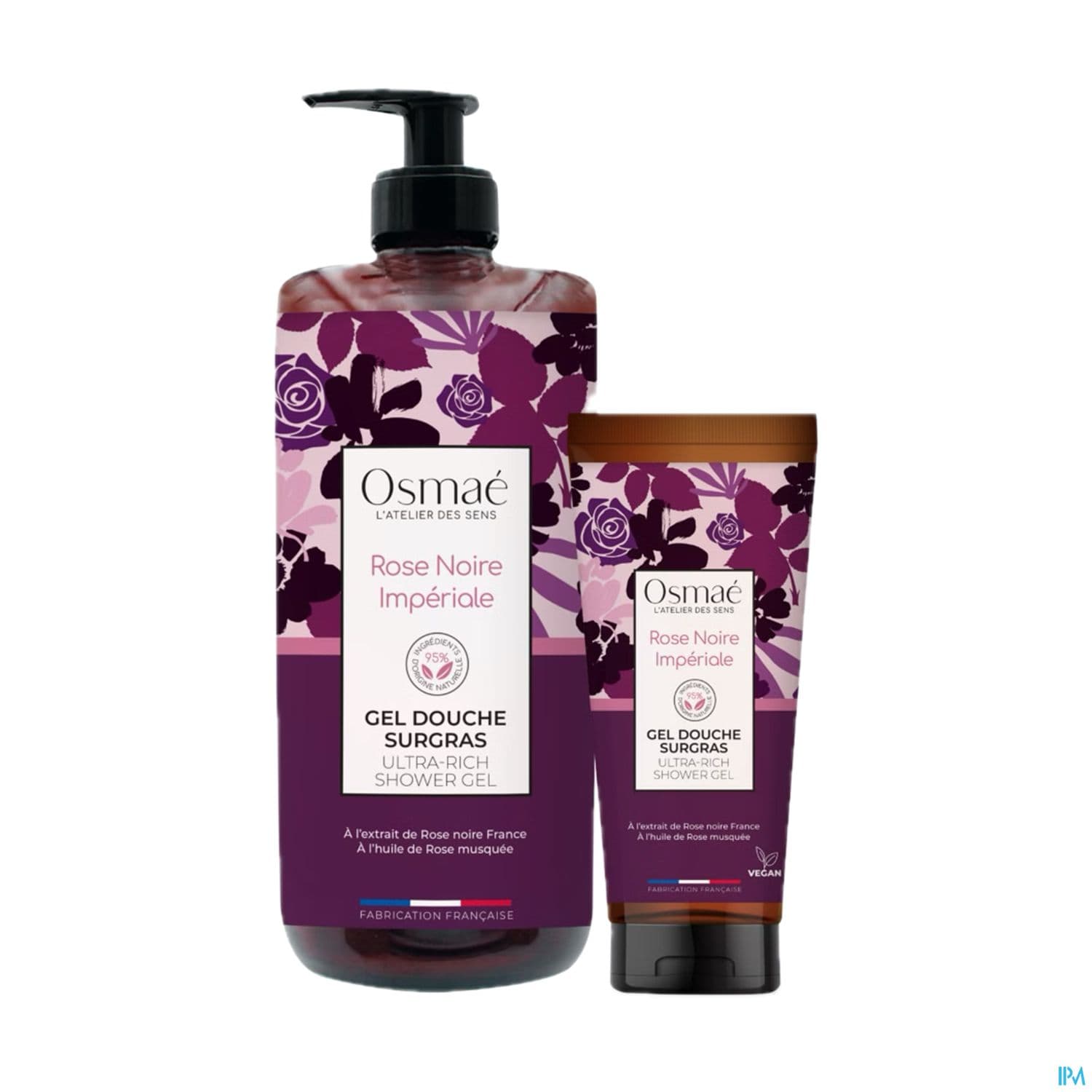 Osmaé Gel Douche Surgras Rose Noire Impériale, 200 ml — Pharmacie du Pilori