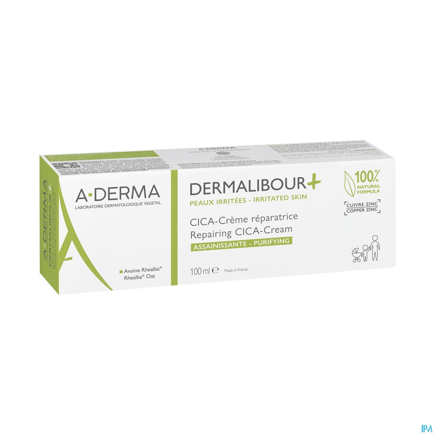 A-DERMA DERMALIBOUR+CICA CR REP100